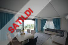 For sale luxury apartments 1 + 1 with sea view Alanya Mahmutlar.