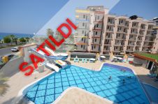 For sale luxury apartments 1 + 1 with sea view Alanya Mahmutlar.