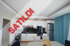 For sale luxury apartments 1 + 1 with sea view Alanya Mahmutlar.