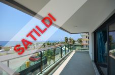 For sale luxury apartments 1 + 1 with sea view Alanya Mahmutlar.