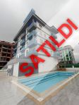 Luxury one bedroom apartments for sale first sea line  in Kargicak, Alanya “Exodus City Residence”