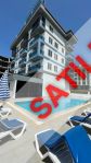 Luxury one bedroom apartments for sale first sea line  in Kargicak, Alanya “Exodus City Residence”