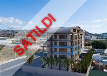 Luxury one bedroom apartments for sale first sea line  in Kargicak, Alanya “Exodus City Residence”