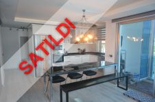 For sale luxury close to the sea 2+1 apartment Alanya Kestel