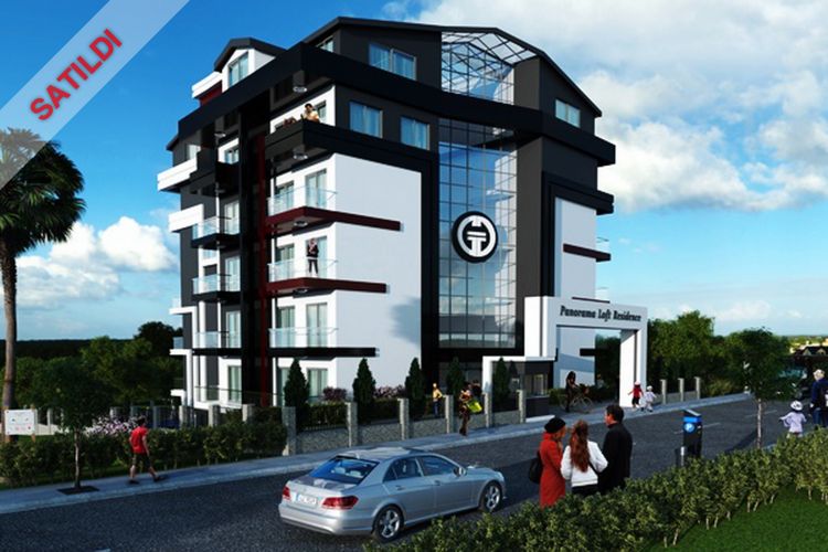 New off-plan project PANORAMA LOFT RESIDENCE Kestel, Alanya