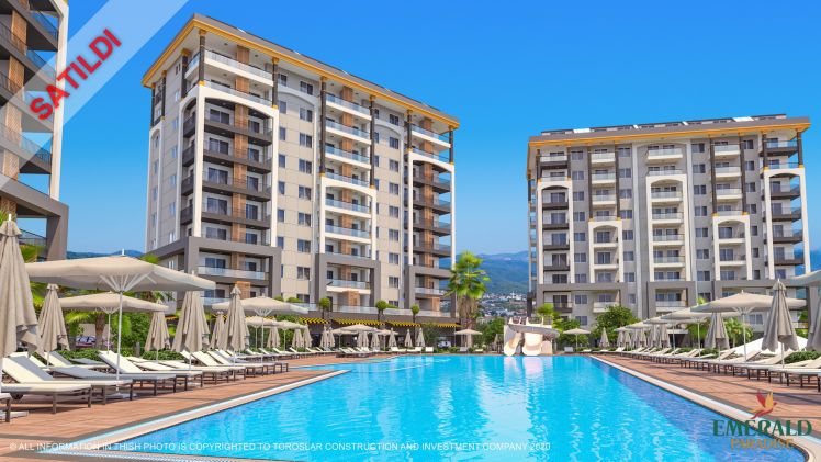 The Emerald Paradise project in Alanya Avsallar