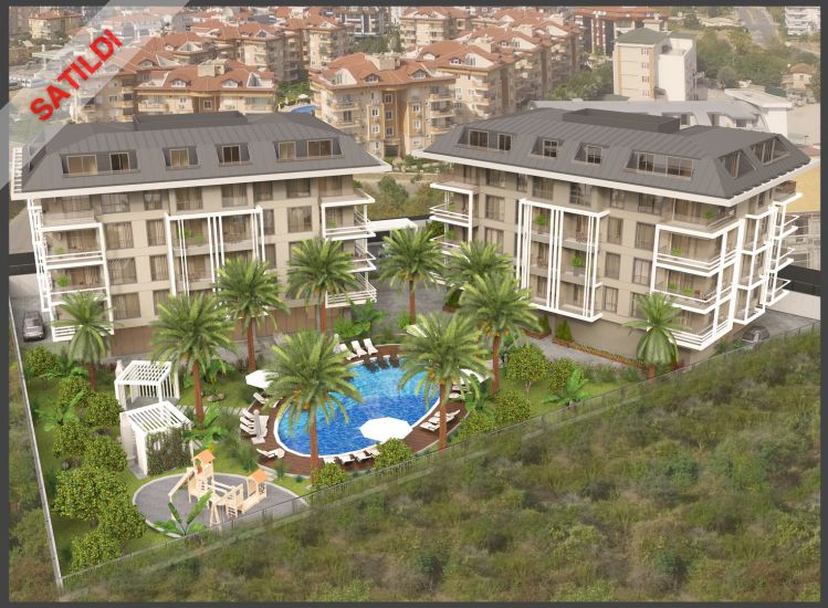 For a sale apartments Nest Oba Alanya