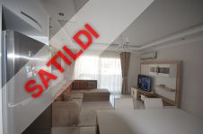 Denize yakın satılık 1+1 daire Alanya Oba