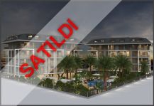 Satılık yeni modern daire Alanya Oba