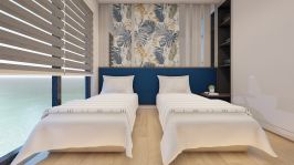 NEW LUXURY APARTMENTS FOR SALE BY THE SEA ALANYA / MAHMUTLAR