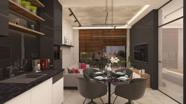 KLEOPATRA PLAJINDA YAKIN SATILIK 1+1 LÜKS DAİRELER