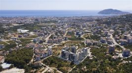 SATILIK ALTYAPI OLAN BİR KOMPLEKS İÇİNDE YENİ DAİRELER.