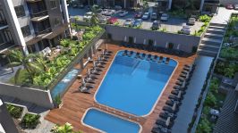 SATILIK ALTYAPI OLAN BİR KOMPLEKS İÇİNDE YENİ DAİRELER.