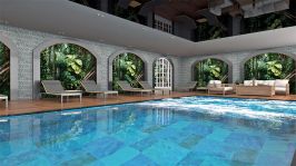 SATILIK ALTYAPI OLAN BİR KOMPLEKS İÇİNDE YENİ DAİRELER.