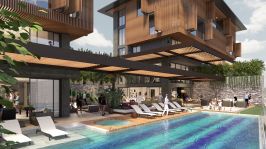LUXURY FLATS FOR SALE IN THE CENTRE OF ALANYA