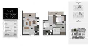 DENIZE SIFIR SATILIK YENI LÜKS DAİRELER